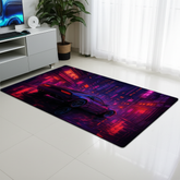 Cyberpunk Car Rug